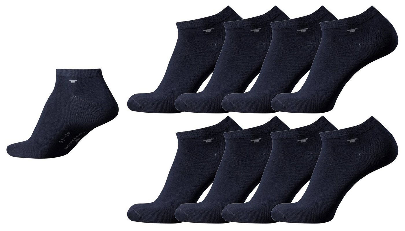 TOM TAILOR Socken TTsneaker545_Set838 Tom Tailor 8er Pack Sneaker Socken dunkel-blau Mehrpack Strümpfe Socks dark navy Füsslinge von TOM TAILOR