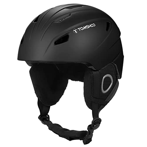 TOM SHOO Skihelm Herren Damen, Skihelm Erwachsene Unisex Sicherer, Snowboard Helm von TOMSHOO