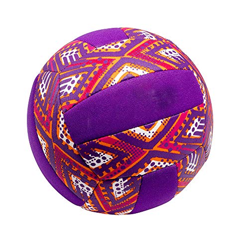 TOOLZ Mini Neopren Volleyball - Violet - Strand- und Wasserspielball - Durchmesser ca. 15cm / Umfang ca. 45cm von TOOLZ