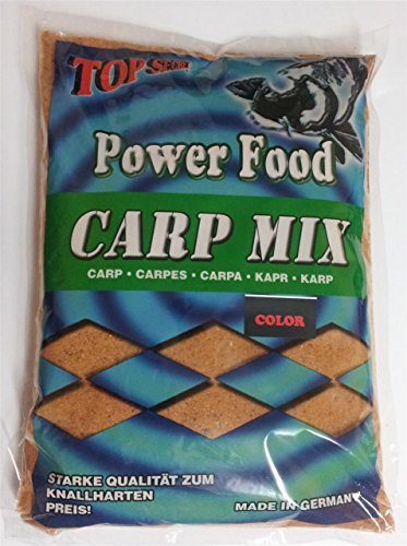 TOP SECRET Power Food Grundfutter Color Carp Mix (Karpfen) Mix 1Kg von TOP SECRET