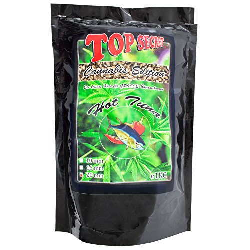 Top Secret Cannabis-Edition Boilies 20mm Hot Tuna 1Kg von TOP SECRET