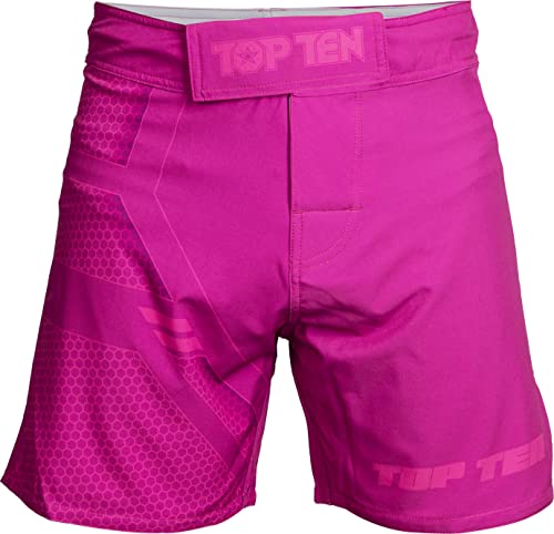 MMA-Shorts „Combat“ - pink, Gr. XL von TOP TEN MMA