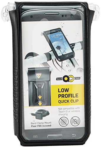 Topeak Unisex-Adult Fahrt Hülle DryBag Handytasche für 4-5 Zoll Smartphones, Black, One Size von TOPEAK
