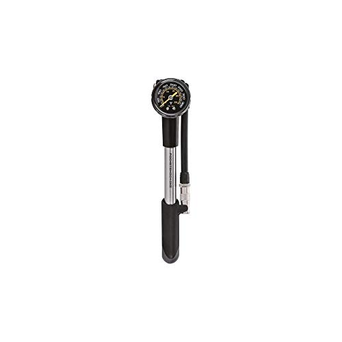 Topeak Unisex – Erwachsene Pocket Shock DXG XL Pumpe, Black, 30,5 x 4,5 x 4,3 cm von TOPEAK