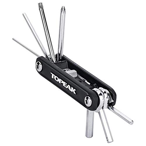 Topeak Unisex – Erwachsene X-Tool+ Minitool, Schwarz, 11 Funktionen von TOPEAK