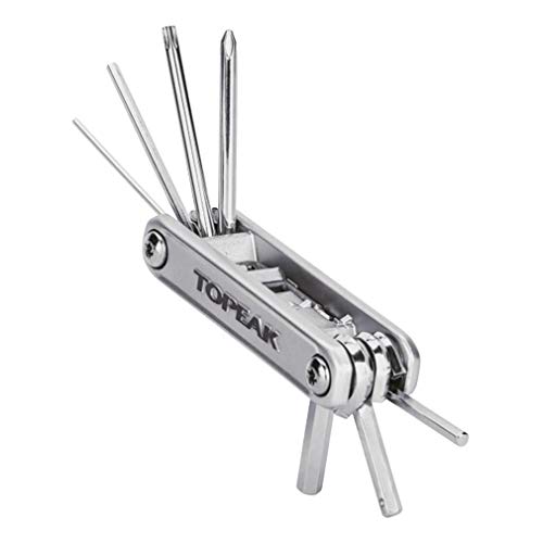 TOPEAK Unisex - Erwachsene X-Tool+ Miniwekrzeug, Silber, 11 Funktionen TOPEAK Unisex - Erwachsene X-Tool+ Miniwekrzeug, Silber, 11 Funktionen von TOPEAK