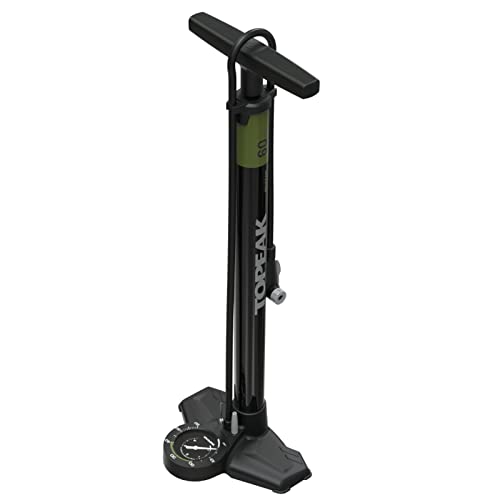 Topeak Unisex – Erwachsene JoeBlow Mountain EX Standpumpe, Schwarz, 66 x 24,5 x 18 cm von TOPEAK