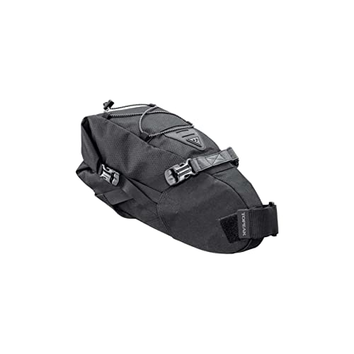 TOPEAK Unisex – Erwachsene Backloader Gepäckträgertasche, schwarz, 10 Liter von TOPEAK