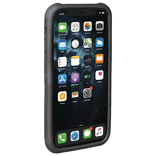 Topeak Unisex – Erwachsene RideCare für iPhone 11 Smartphonehülle, schwarz-grau, Pro ohne Halter von TOPEAK