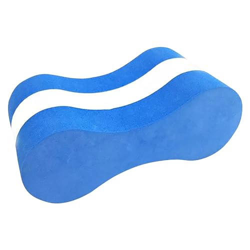 Pull Boje Schaum Pull Float Schwimmgürtel Aquatic Floatation Gürtel mit Auftriebsschaum Wassertraining und Trainingsgeräte helfen bei der richtigen Schwimmhaltung Foam Pull Schwimmen (Blue, One Size) von TOPKEAL
