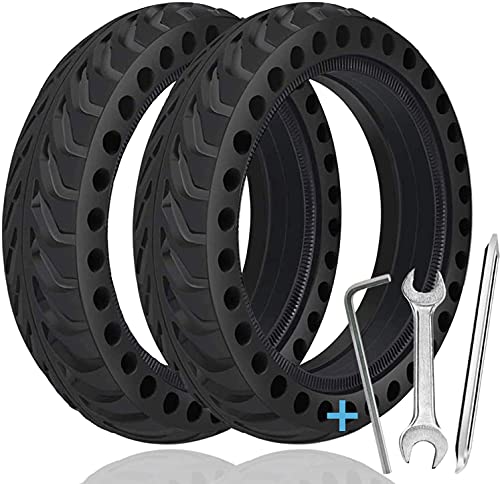 TOPOWN 2 pcs Reifen Solide 8.5 Zoll Mit 3 Montagewerkzeug Reifen Vollgummi Für Elektro-Fahrrad-Skateboard Reifen Felge Reifen von TOPOWN