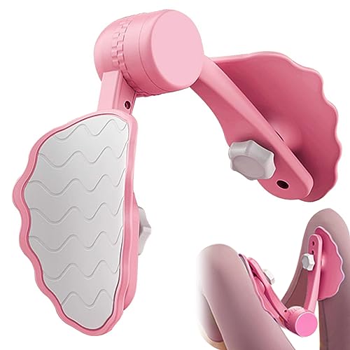 TOPRON Oberschenkeltrainer, Po Trainer für Zuhause, DREI einstellbare Stärken, Beintrainer für Zuhause Beine Trainingsgerät für Zuhause Damen, Beckenbodentrainer für Frauen (Rosa) von TOPRON