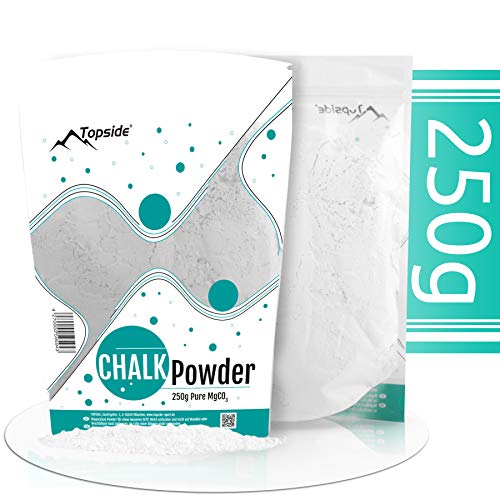 TOPSIDE 250g Chalk Powder - reines Magnesiumcarbonat Kletterkreide Magnesia-Pulver von TOPSIDE