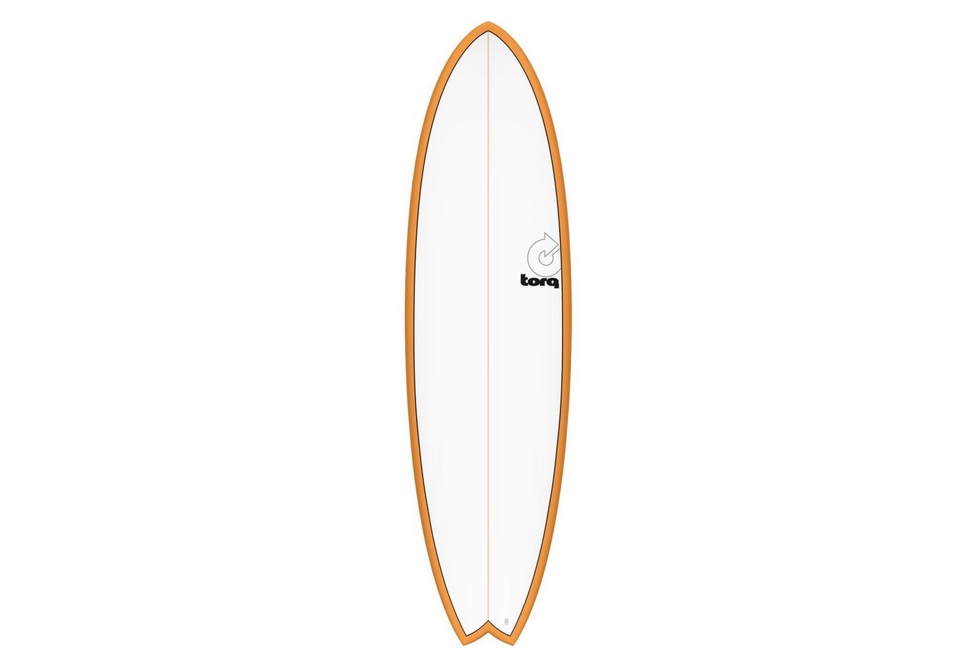 TORQ Wellenreiter Surfboard TORQ Epoxy TET 6.10 MOD Fish OrangeRail, Fish, (Board) von TORQ