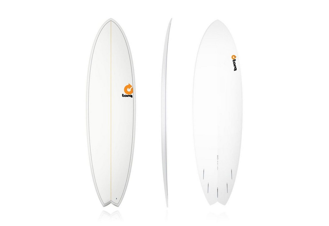 TORQ Wellenreiter Surfboard TORQ Epoxy TET 6.10 MOD Fish Pinlines, Fish, (Board) von TORQ