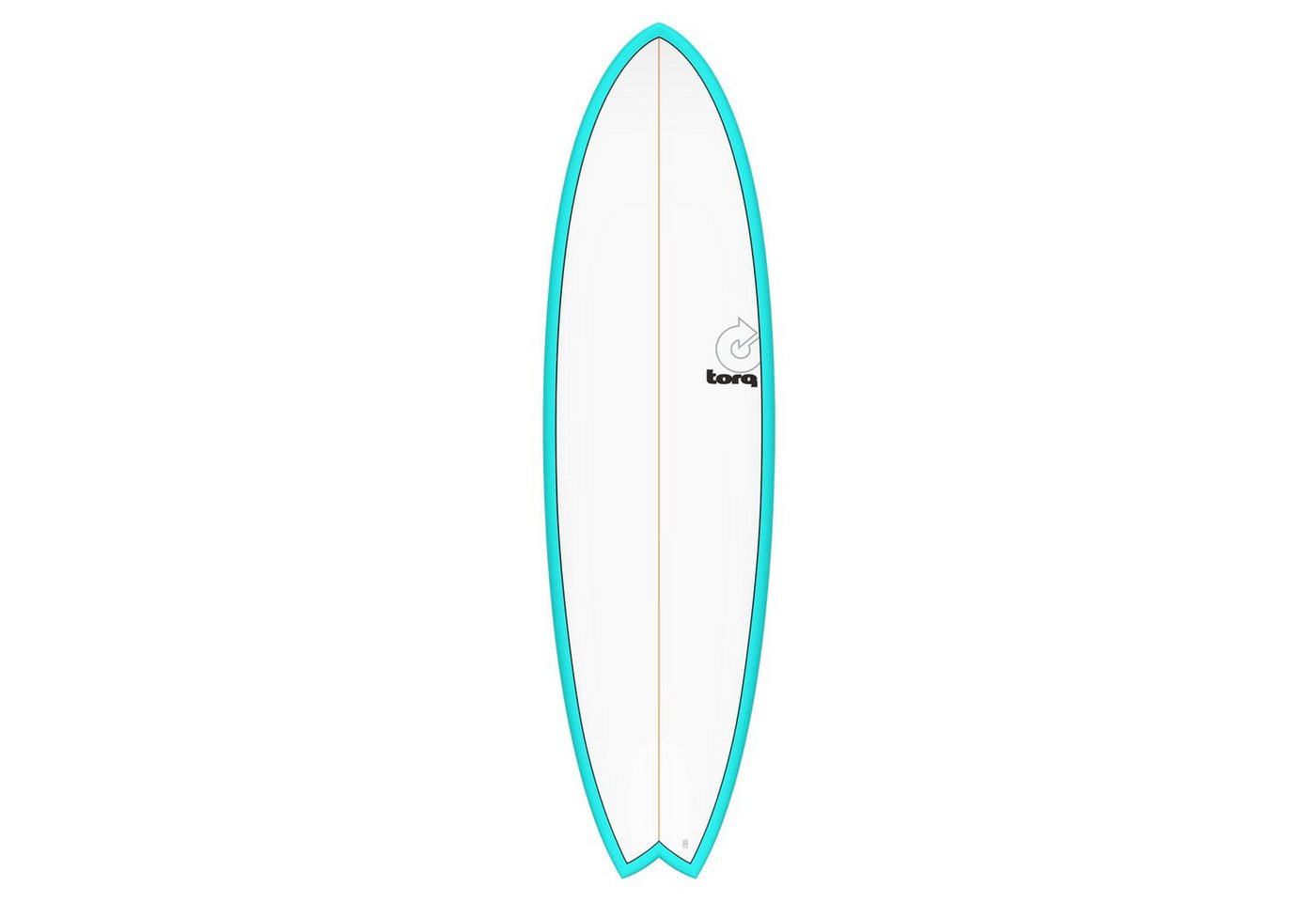 TORQ Wellenreiter Surfboard TORQ Epoxy TET 6.6 MOD Fish Blau Pinline, Fish, (Board) von TORQ