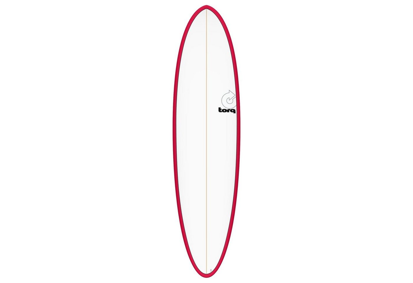 TORQ Wellenreiter Surfboard TORQ Epoxy TET 7.2 Funboard RedRail, Funboard, (Board) von TORQ