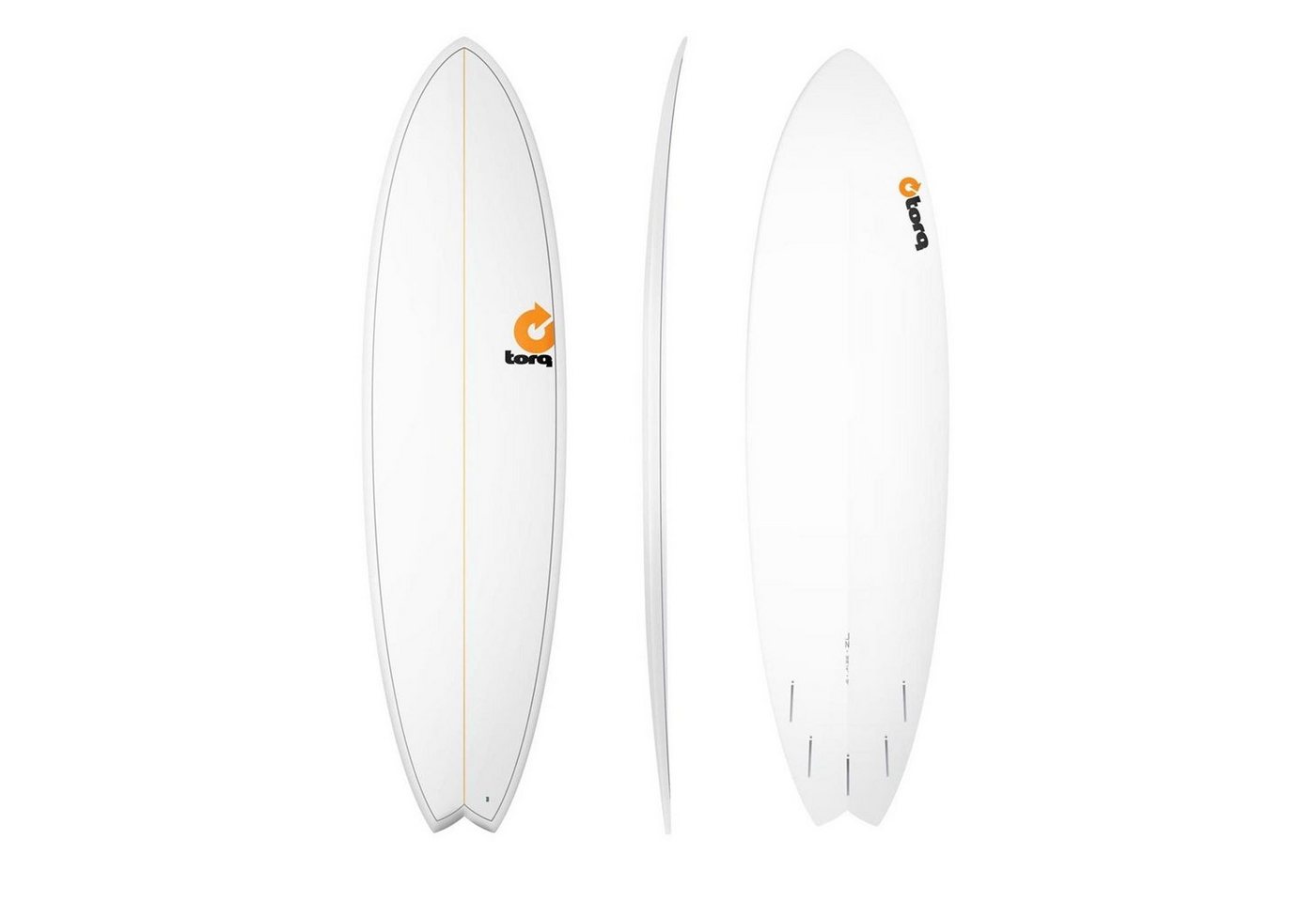 TORQ Wellenreiter Surfboard TORQ Epoxy TET 7.2 MOD Fish Pinlines, Fish, (Board) von TORQ