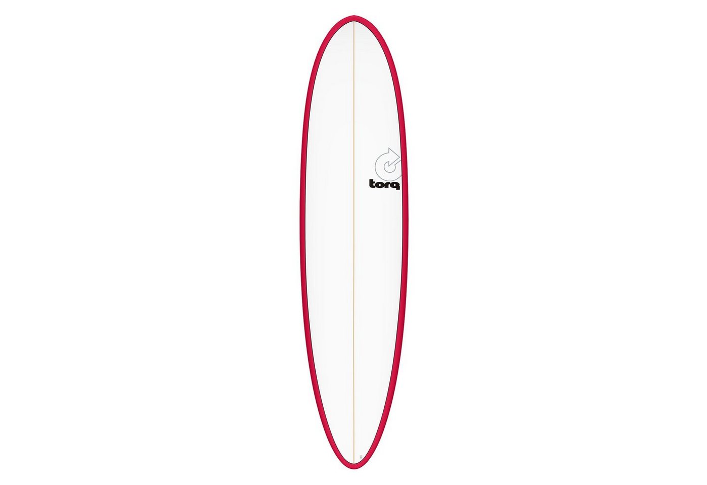 TORQ Wellenreiter Surfboard TORQ Epoxy TET 7.6 Funboard RedRail, Funboard, (Board) von TORQ
