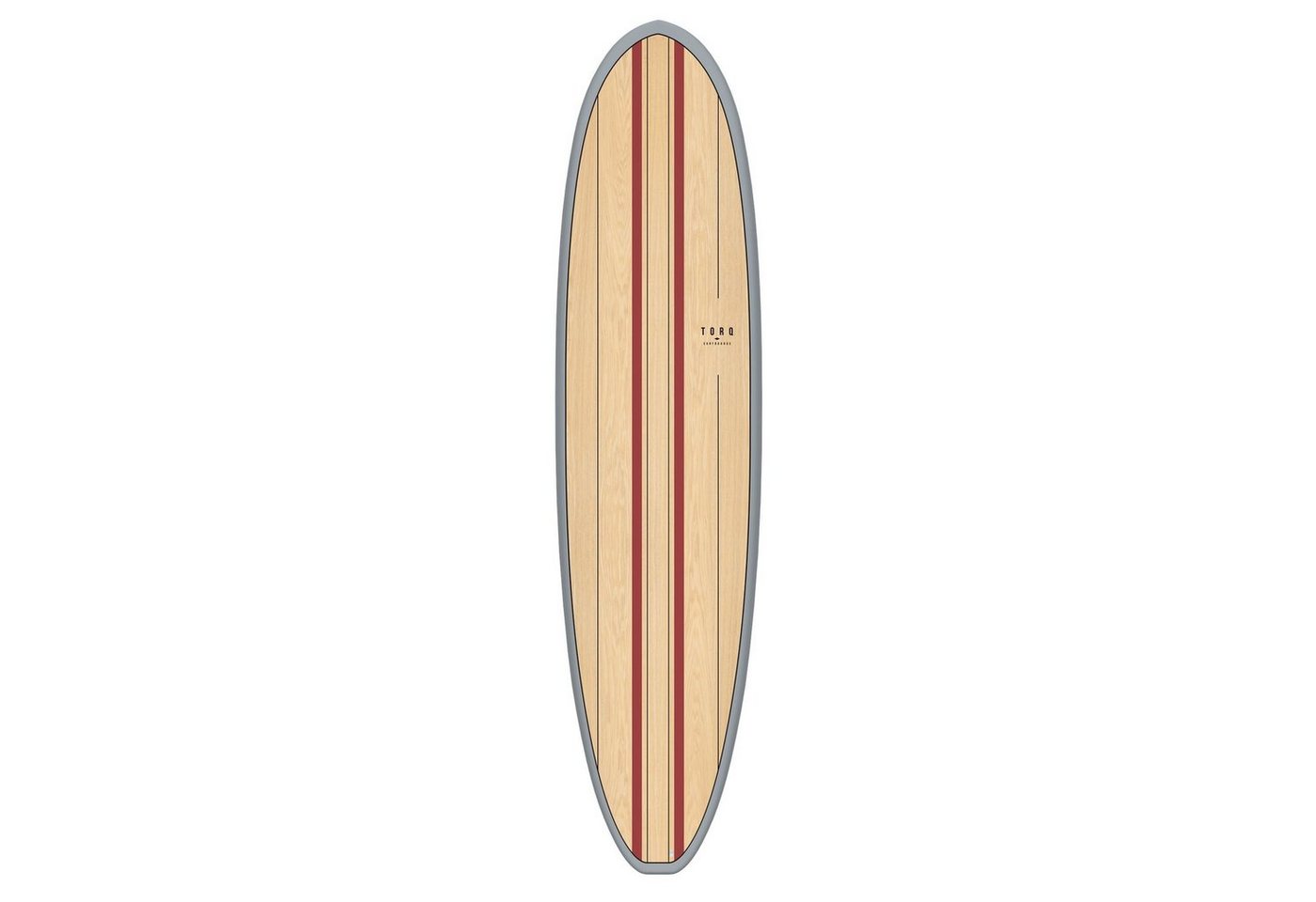 TORQ Wellenreiter Surfboard TORQ Epoxy TET 7.8 V+ Funboard Wood, Funboard, (Board) von TORQ