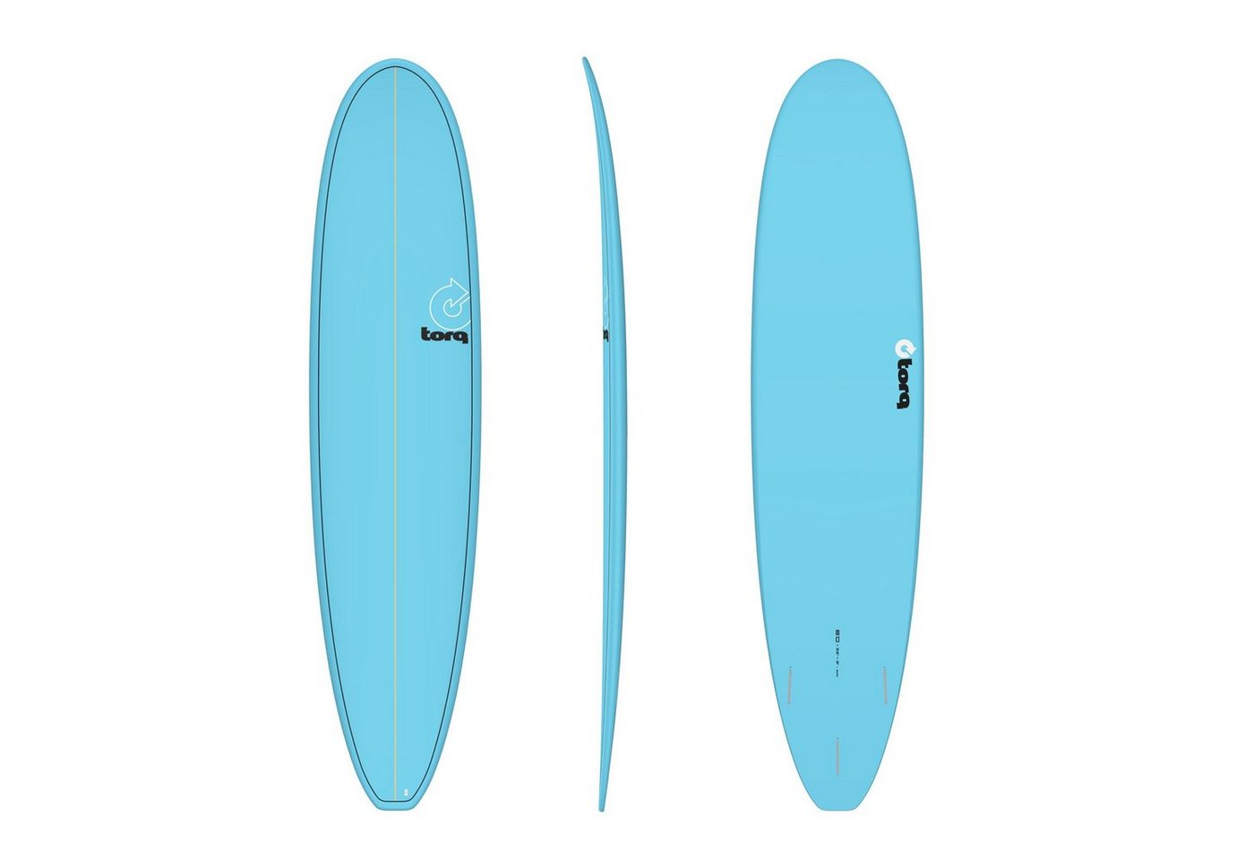 TORQ Wellenreiter Surfboard TORQ Epoxy TET 8.0 Longboard Blue, Funboard, (Board) von TORQ