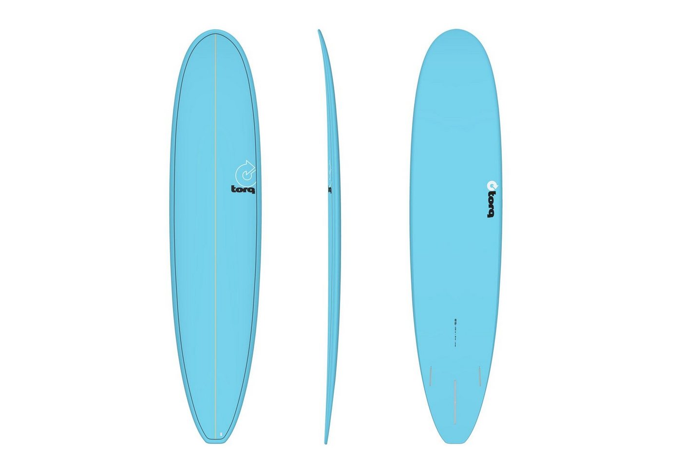 TORQ Wellenreiter Surfboard TORQ Epoxy TET 8.6 Longboard Blue, Funboard, (Board) von TORQ