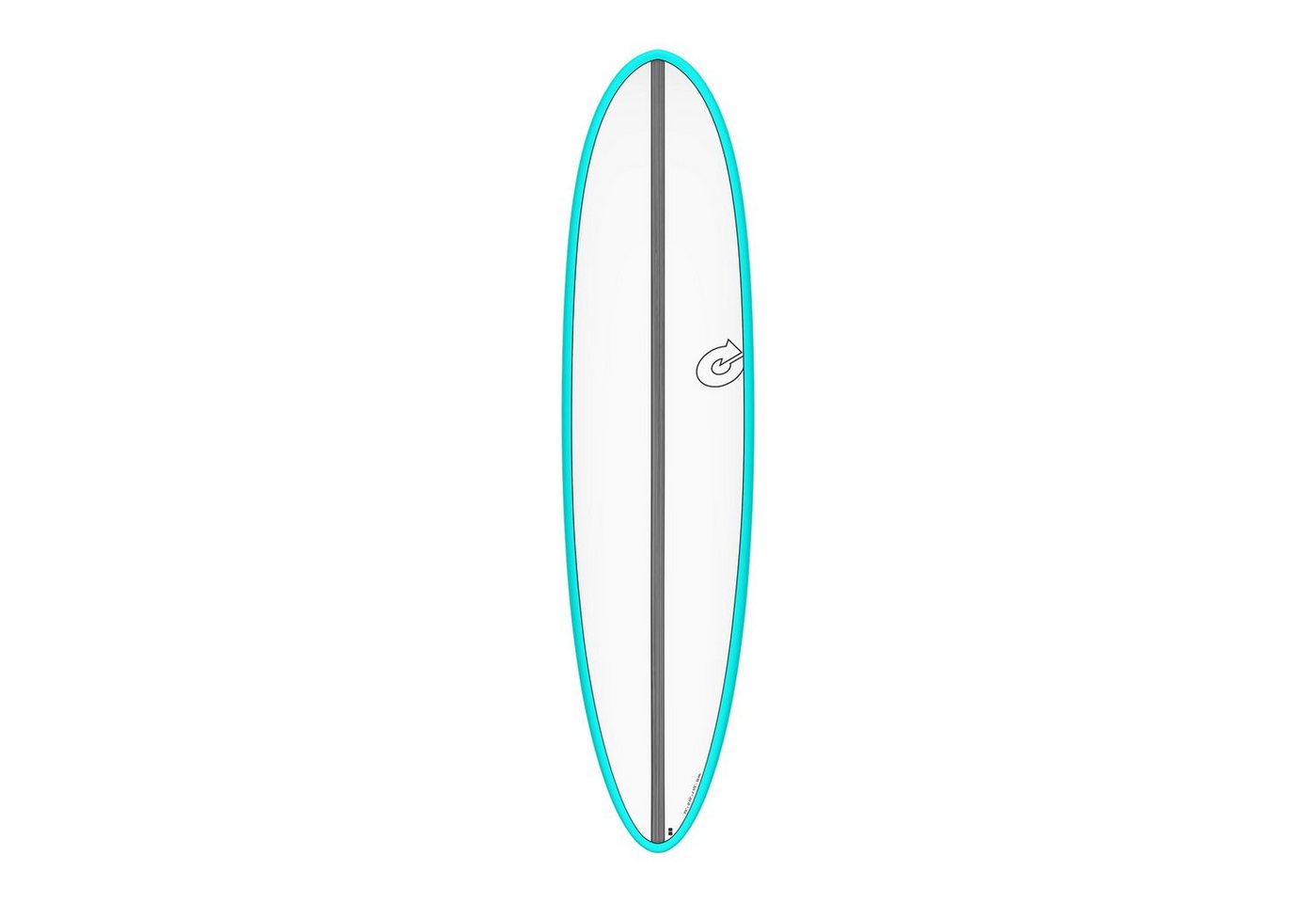 TORQ Wellenreiter Surfboard TORQ Epoxy TET CS 7.2 Fun Carbon Blau, Torq-Surfboard, (Board) von TORQ
