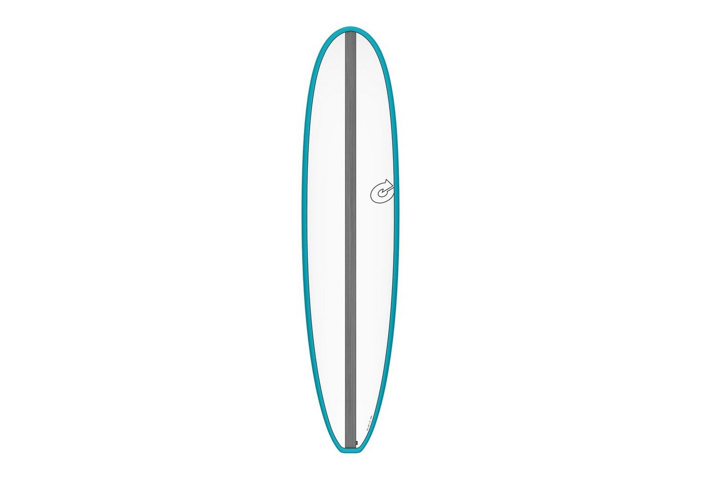 TORQ Wellenreiter Surfboard TORQ Epoxy TET CS 8.0 Long Carbon Teal, Long, (Board) von TORQ