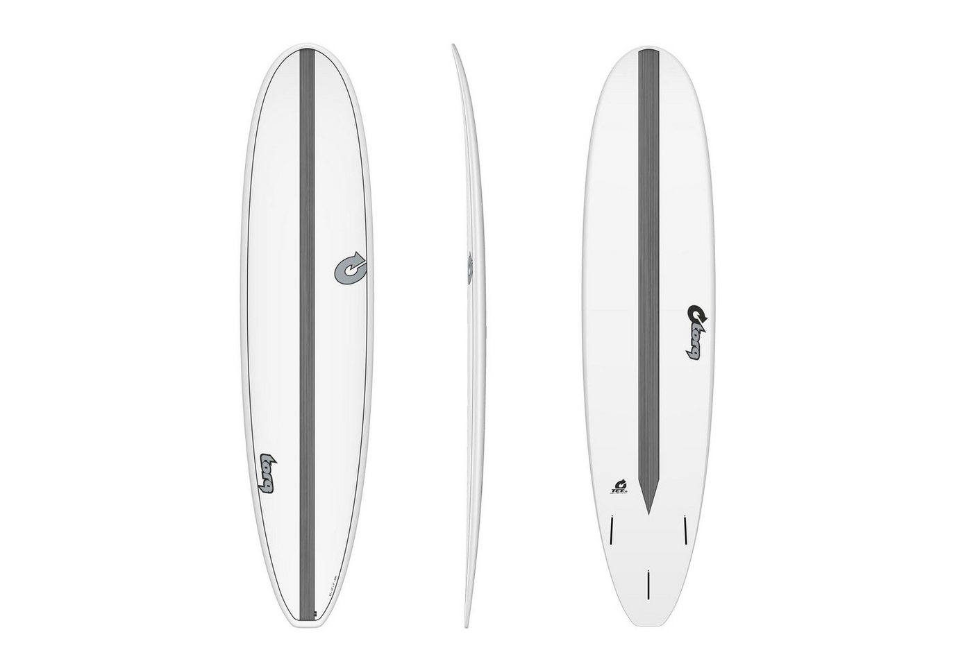TORQ Wellenreiter Surfboard TORQ Epoxy TET CS 8.0 Longboard Carbon, Funboard, (Board) von TORQ