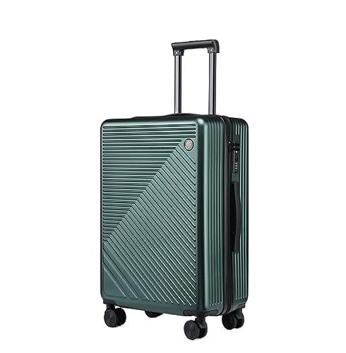 TOTIKI Koffer 20 Zoll Leichtes Hardside-4-Rad-Spinner-Reisegepäck, Geschäftsgepäck Für Damen Rollkoffer (Color : Grün, Size : 20inch) von TOTIKI