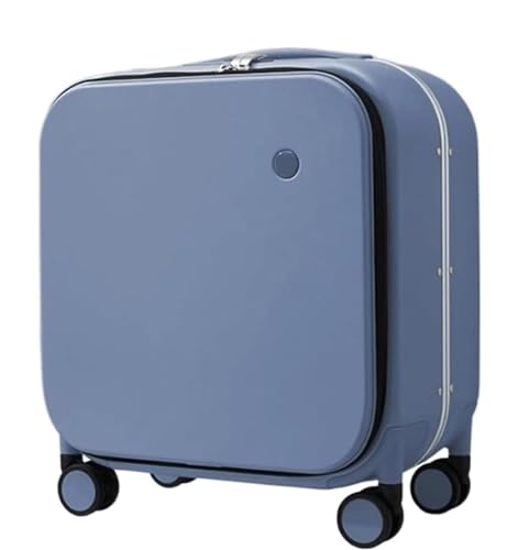TOTIKI Koffer Boarding-Koffer Für Geschäftsreisen, Tragbarer Gepäckkoffer Mit Verstellbarem Hebel Und Rollen Rollkoffer (Color : A, Size : 20in) von TOTIKI