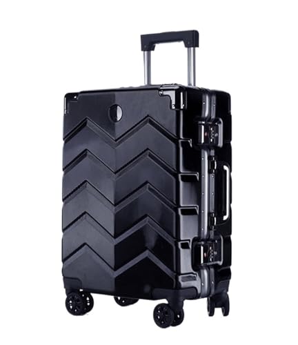 TOTIKI Koffer Leichtes Gepäck, Kratzfest, Großes Fassungsvermögen, Kein Reißverschluss, Für Reisekoffer Rollkoffer (Color : D, Size : 24in) von TOTIKI