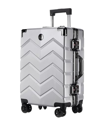 TOTIKI Koffer Leichtes Gepäck, Kratzfest, Großes Fassungsvermögen, Kein Reißverschluss, Für Reisekoffer Rollkoffer (Color : G, Size : 24in) von TOTIKI