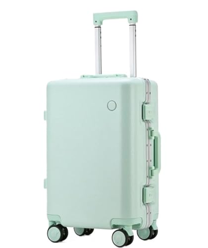 TOTIKI Koffer Multifunktionaler Trennwand-Trolley, Leichtes Passwort-Reise-Hartschalen-Handgepäck Rollkoffer (Color : B, Size : 26in) von TOTIKI