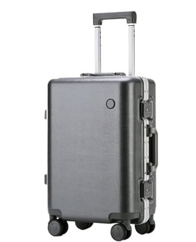 TOTIKI Koffer Multifunktionaler Trennwand-Trolley, Leichtes Passwort-Reise-Hartschalen-Handgepäck Rollkoffer (Color : E, Size : 26in) von TOTIKI