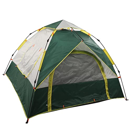 Automatisches Pop-Up-Zelt, 2-4 Personen, Campingzelt, wasserdichtes Zelt, Camping mit Schattentuch für Familienreisen, Wandern, Strand von TOTITOM