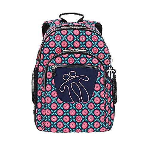 Totto Morral Crayoles Kinder-Rucksack, 44 cm, Mehrfarbig (Multicolor) von Totto