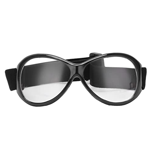 TOUISEDGI Outdoor-Sportbrille, Outdoor-Profi-Basketballbrille, Verstellbares Kopfband, Langlebige Sport-Schutzbrille, 78 G(Schwarz) von TOUISEDGI