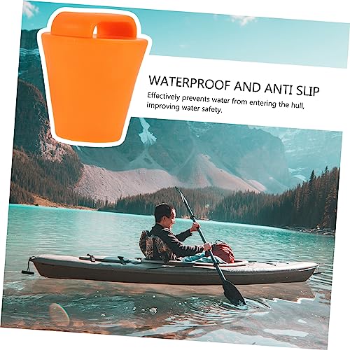 TOYANDONA 10 Stück Teiliges TPE Ablassventil Flexibler und Langlebiger Boot Ablassstopfen Passend für Schlauchboote Kajaks Kanus mit Drainagelöchern Wasserdichter Bootsverschluss von TOYANDONA