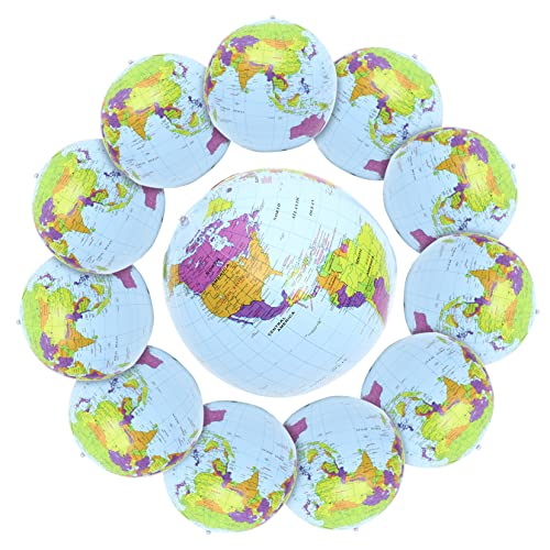 TOYANDONA 12St -Wasserball aufblasbarer 30cm Hüpfbälle spaß The Pleasure Geschenke Spielzeuge Kugelförmige aufblasbare Bälle aufblasbare Wasserbälle Schüttgut aufblasbarer Ball von TOYANDONA