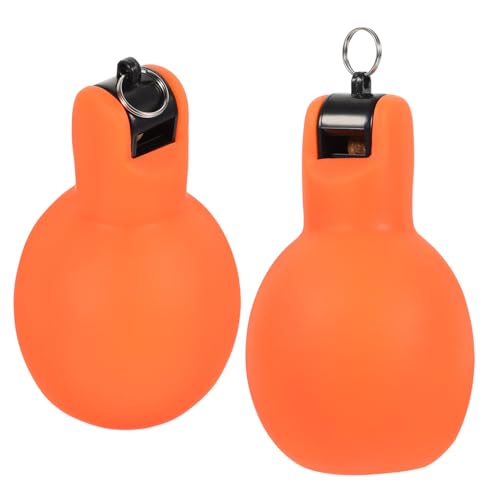 TOYANDONA 2 Stück Handliche Outdoor Survival Pfeifen aus Robustem PVC Wiederverwendbare Hand quetschpfeifen mit Starkem Signalton für Jagd Camping Notfälle und im Freien TOYANDONA 2 Stück Handliche Outdoor Survival Pfeifen aus Robustem PVC Wiederverwendbare Hand quetschpfeifen mit Starkem Signalton für Jagd Camping Notfälle und im Freien von TOYANDONA