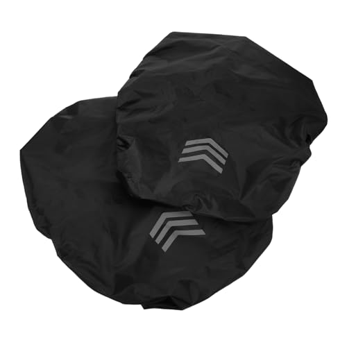 TOYANDONA 2 Stück wasserdichte Rucksackhülle Reißfestes Leichtes Regenschutz Cover für Outdoor Wandern Radfahren und Alltag Passend Robustes Anti-riss Material von TOYANDONA