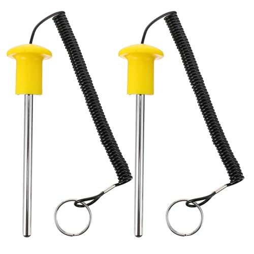TOYANDONA 2er-Set Gewichtssack-Pin: Magnetische Sicherungsstifte mit Zugseil, robuster Verschluss für kommerzielles und privates Fitnessstudio von TOYANDONA