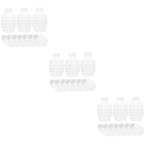 TOYANDONA 30 Stück Nachlade Erweiterungsflasche Probenflaschen Kugeln Perlen Flasche Transparente Perlen Behälter Perlen Unterpaket Nachfüllflasche Plastikflaschen Kleine von TOYANDONA