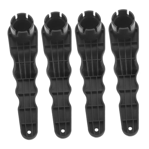 TOYANDONA 4 Stück Paddleboardschlüssel Reparaturwerkzeug für Schlauchboote Bootsluftventilschlüssel Schraubenschlüssel für Schlauchboote Reparaturschlüssel Bootstool Schwarz von TOYANDONA