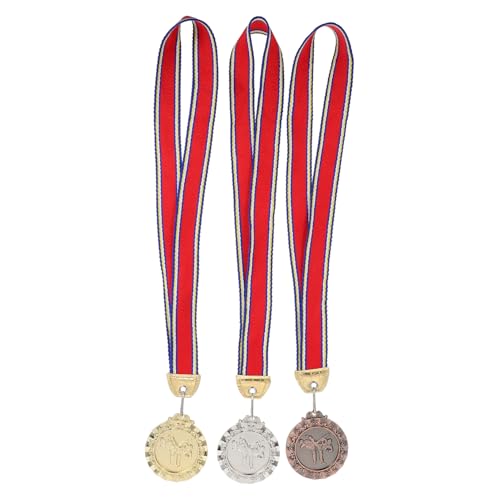 TOYANDONA Geschenkband 3Pcs Taekwondo Award Medaillen Gold Silber Gewinner Medaillen Karate Taekwondo Gürtel Awards B?nder Medaillen für Spiel Gewinner Benutzerdefinierte Medaillen von TOYANDONA