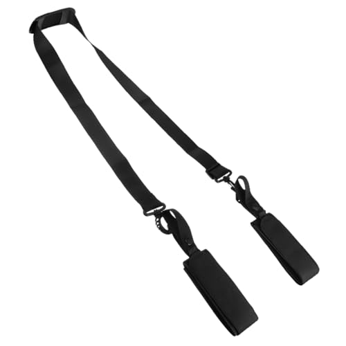 TOYANDONA Verstellbarer Ski Tragegurt Schulterriemen Skihalter Komfortabel Belastungsverteilung für Snowboard und Skistöcke Einstellbar Robust Geeignet für Wintersport und Outdoor von TOYANDONA