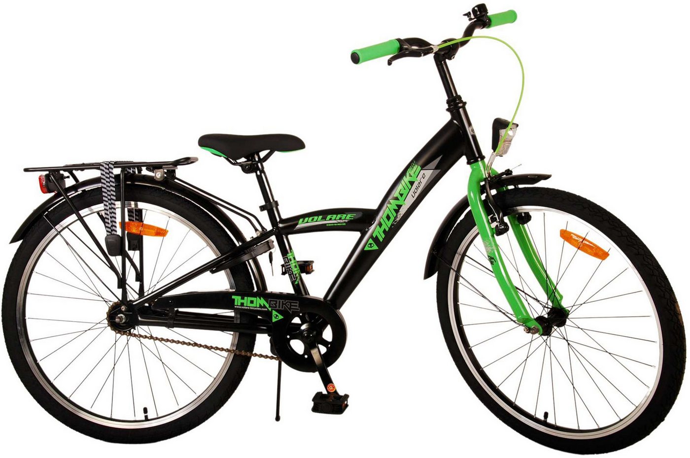 TPFSports Kinderfahrrad Volare Thombike 24 Zoll Rücktritt + Handbremse, 1 Gang, (Jungsfahrrad - Jungen Kinderrad - ohne Schaltung - Sicherheitsgriffe), Kinderfahrrad 24 Zoll - Jugend Fahrrad - Kinder Jugend Fahrrad von TPFSports
