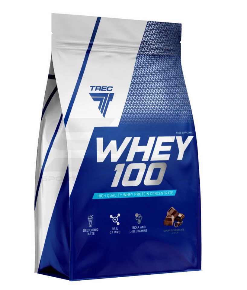 TREC Nutrition TREC WHEY 100 Protein Whey WPC 900g Molkenproteinkonzentrat Eiweiß Pulver, 1 er Einzelprodukt à 1,00 St., 900 g von TREC Nutrition