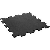 TRENDY SPORT Bodenmatte Rubber Interlocking Flooring Segura 1000 schwarz 1,0 cm von TRENDY SPORT
